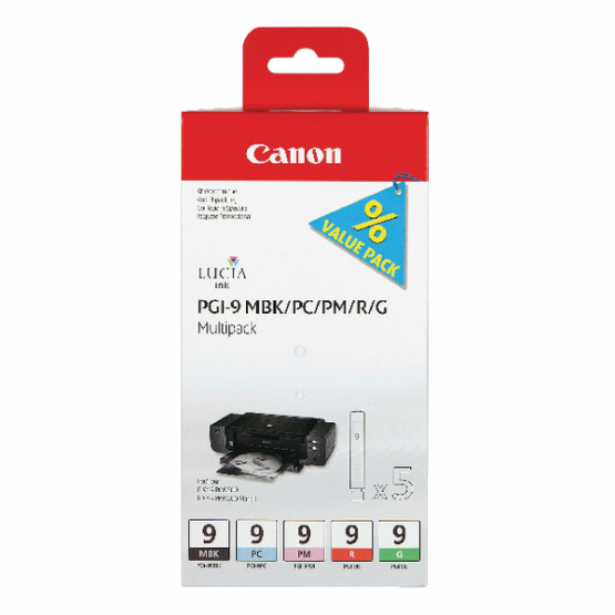 CanonInk Cartridge Multi-Pack - Black, Cyan, Magenta, Yellow (1033B013) 